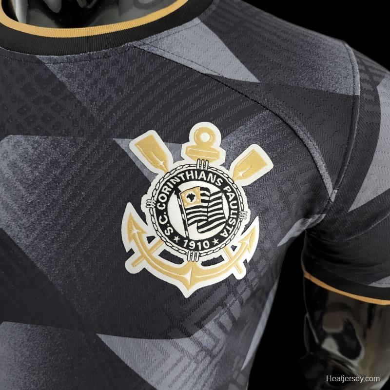 Player Version 2022 Corinthians Away Soccer Jersey