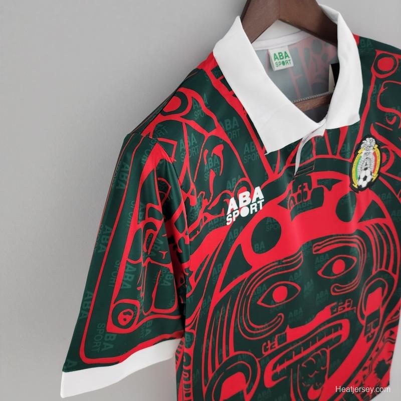 Retro 1997 Mexico Fourth Away Soccer Jersey