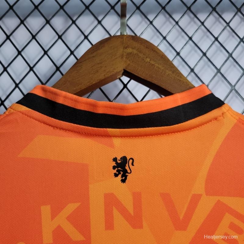 2022 Netherlands Training Orange Jersey