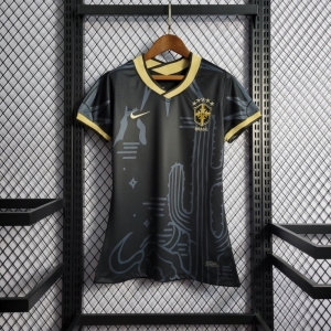 2022 Brazil Women Black Jersey