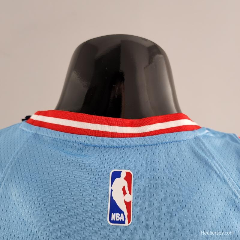 Chicago Bulls BALL#2 Blue NBA Jersey