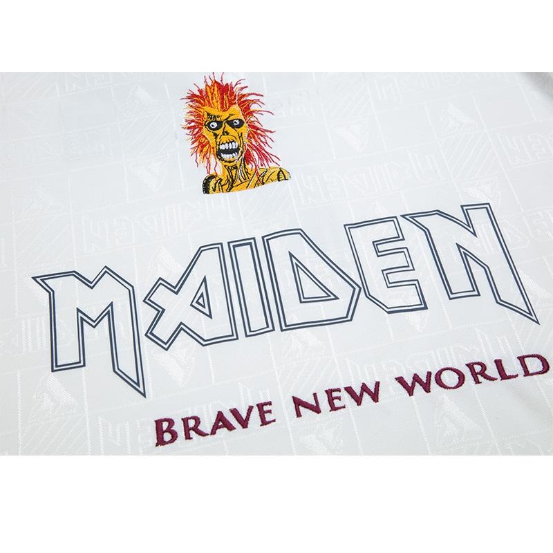 Retro 99/01 West Ham United x Iron Maiden Away White Jersey