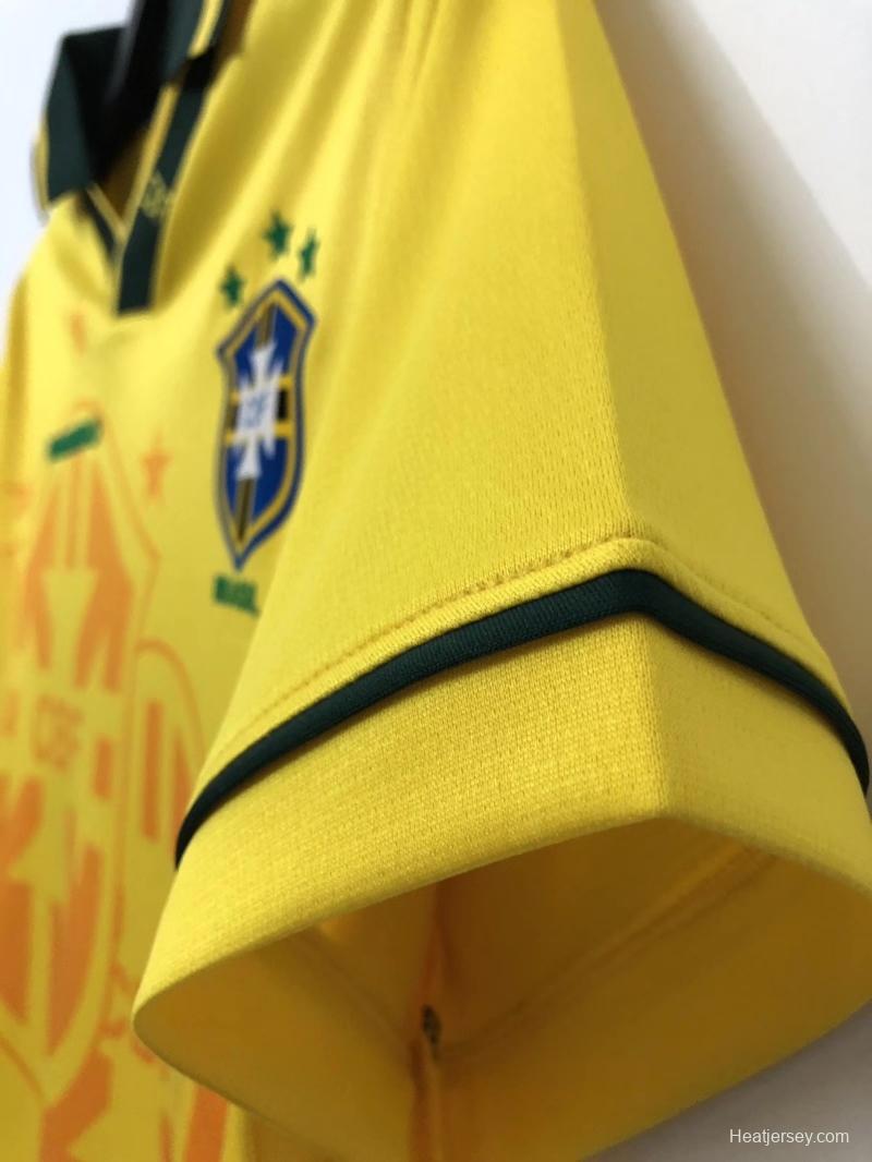 Retro 1994 Brazil home Soccer Jersey