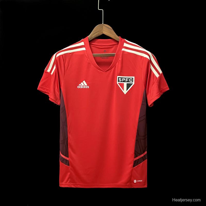 22/23 Sao Paulo Red Training Jersey