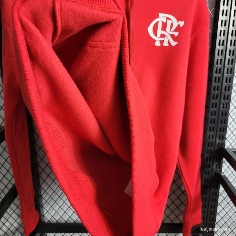 2022 Flamengo Men's And Women's Hoodie Red