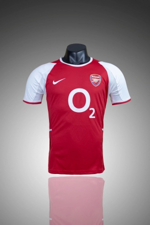 Retro 02/04 Arsenal Home Soccer Jersey