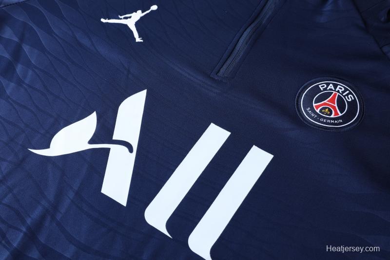 2022 PSG Navy Half Zipper Tracksuit