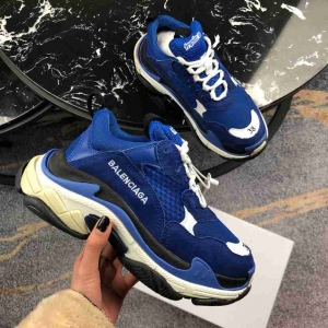 Men Balenciaga Triple-S Sneaker Blue