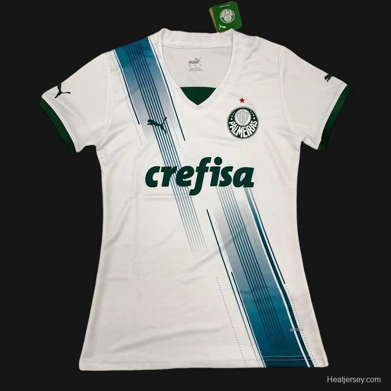 23/24 Palmeiras Away White Women Jersey