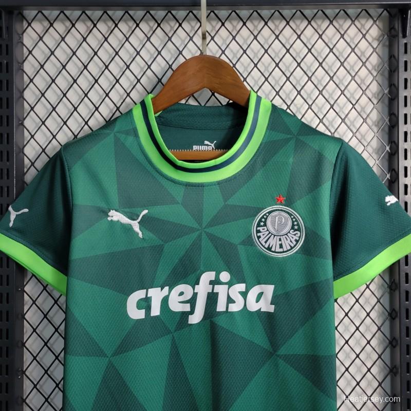 23-24 KIDS Palmeiras Home Jersey Size 16-28