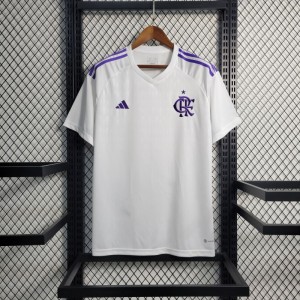 23-24 Flamengo Goalkeeper White Jersey