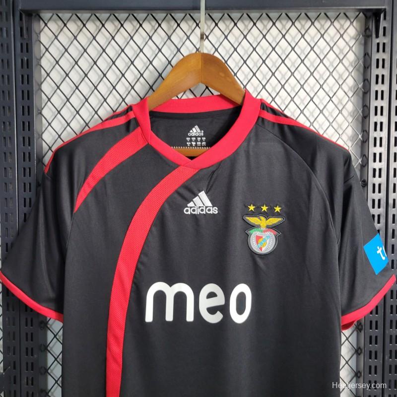 Retro 09-10 Benfica Away Black Jersey