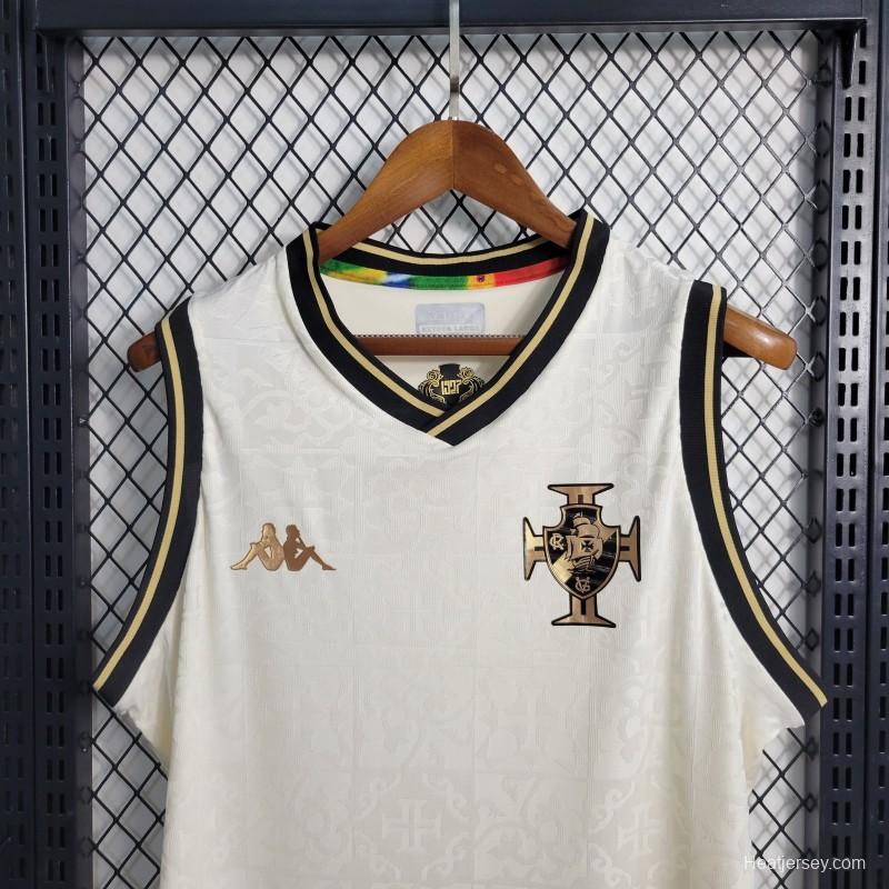 23-24 Vasco Da Gama White Vest Jersey