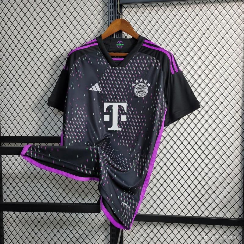 23-24 Bayern Munich Away Soccer Jersey