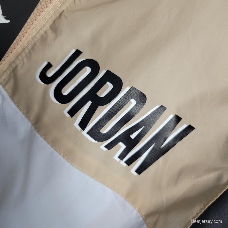 2023 Jordan Beige White Windbreaker