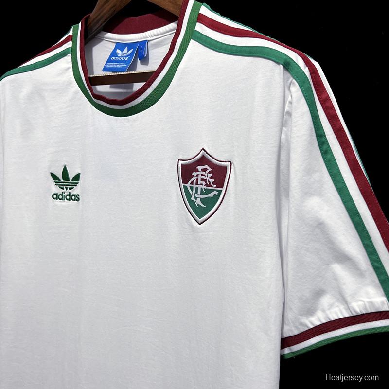 Retro 14/15 Flumimense Adidas Originals White Jersey