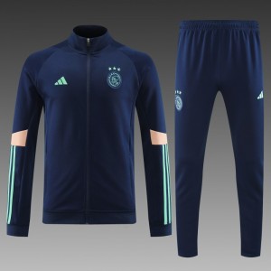 23/24 Ajax Navy Full Zipper Jacket+Pants