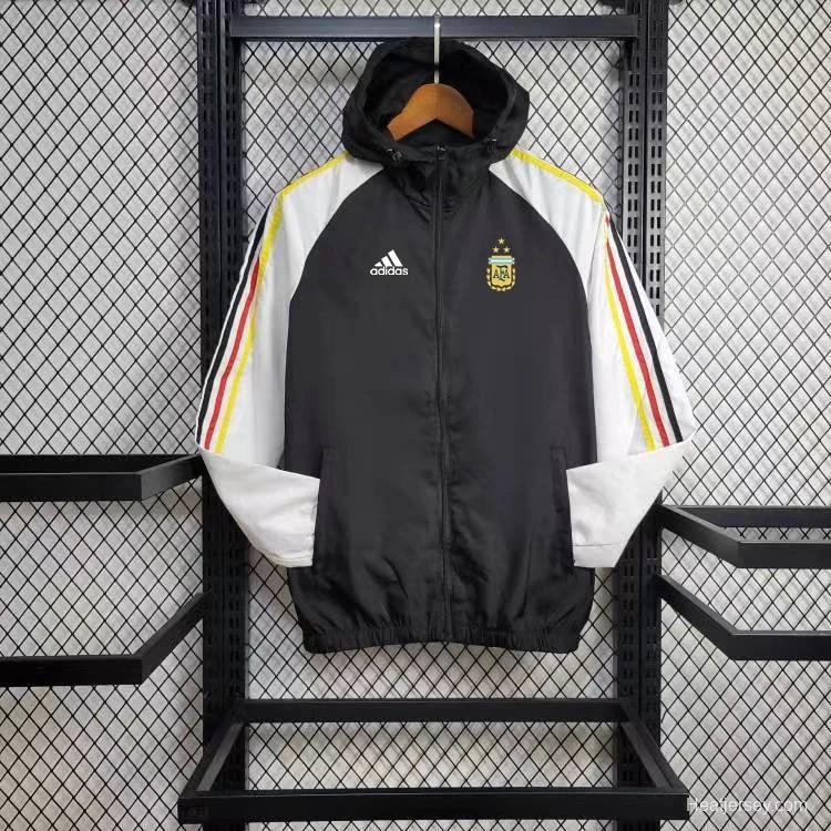 2024 Argentina Black/White Windbreaker