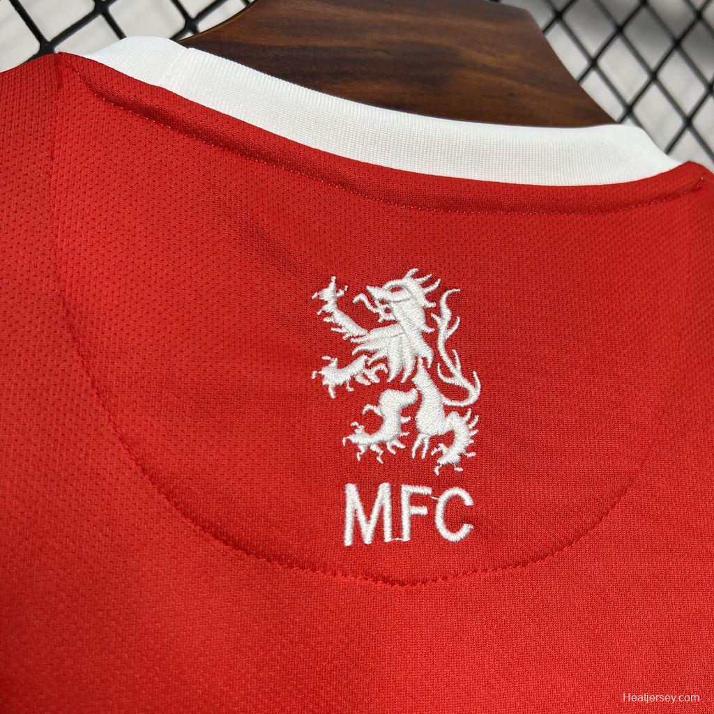 24/25 Middlesbrough Home Jersey