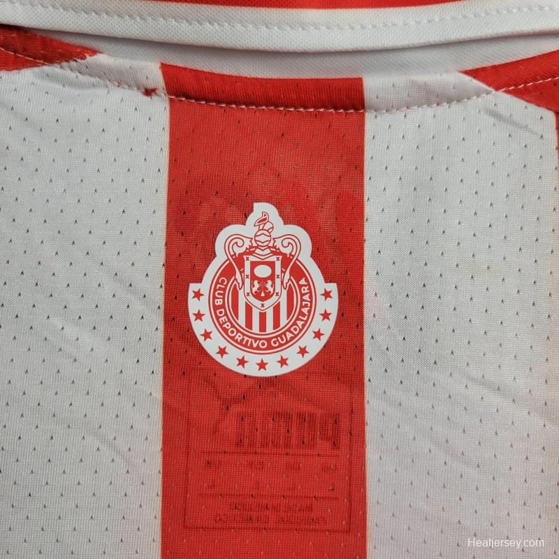 Retro 16/17 Chivas Guadalajara 110-Years Anniversary Home Jersey