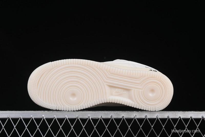 Nike Air Force 1 '07 Low Burberry Collaboration Off-White Crystal Low-Top Casual Sneakers - BB8588-226