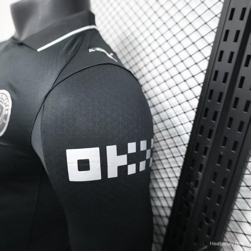 Player Version 25/26 Manchester United Away Black Jersey