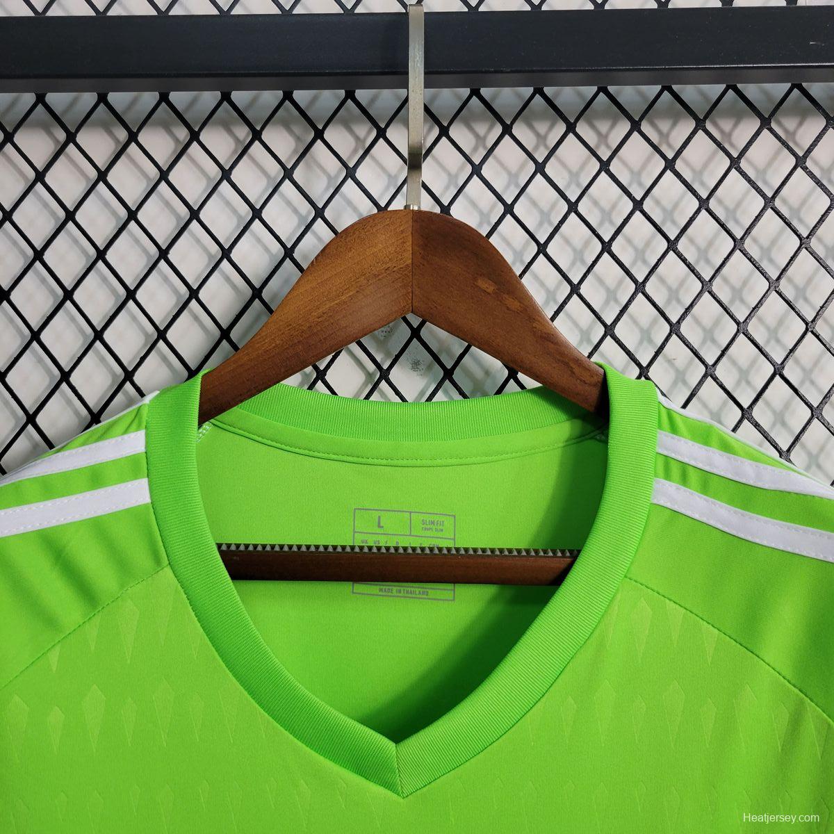 23/24 Real Madrid Green Goalkeeper Jersey