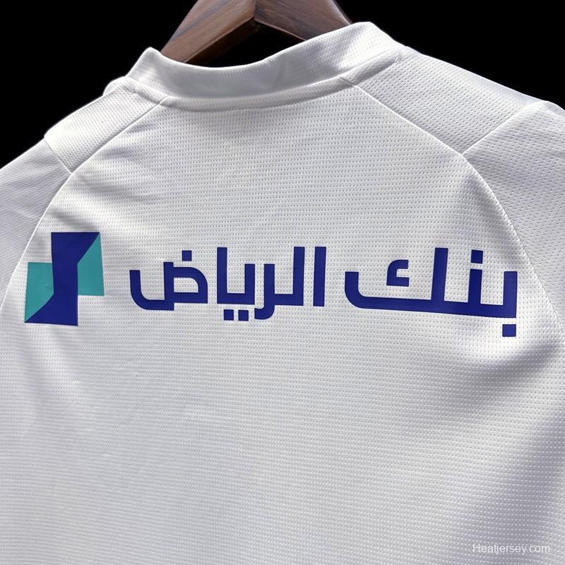 23/24 Al Hilal Saudi Away White NEYMAR JR #10 Jersey