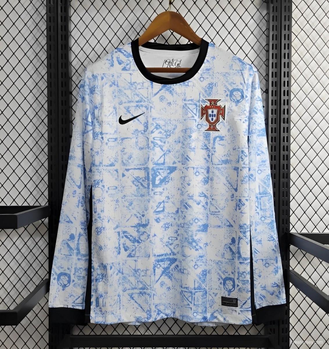 2024 Portugal Away Long Sleeve Jersey