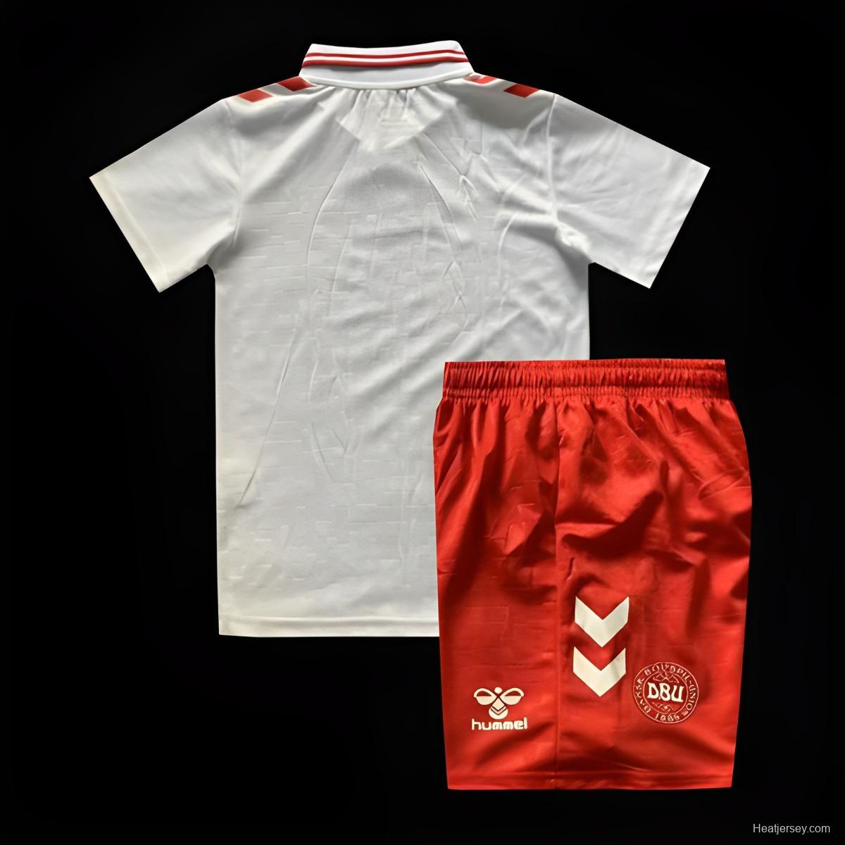 2024 Kids Denmark Away Jersey