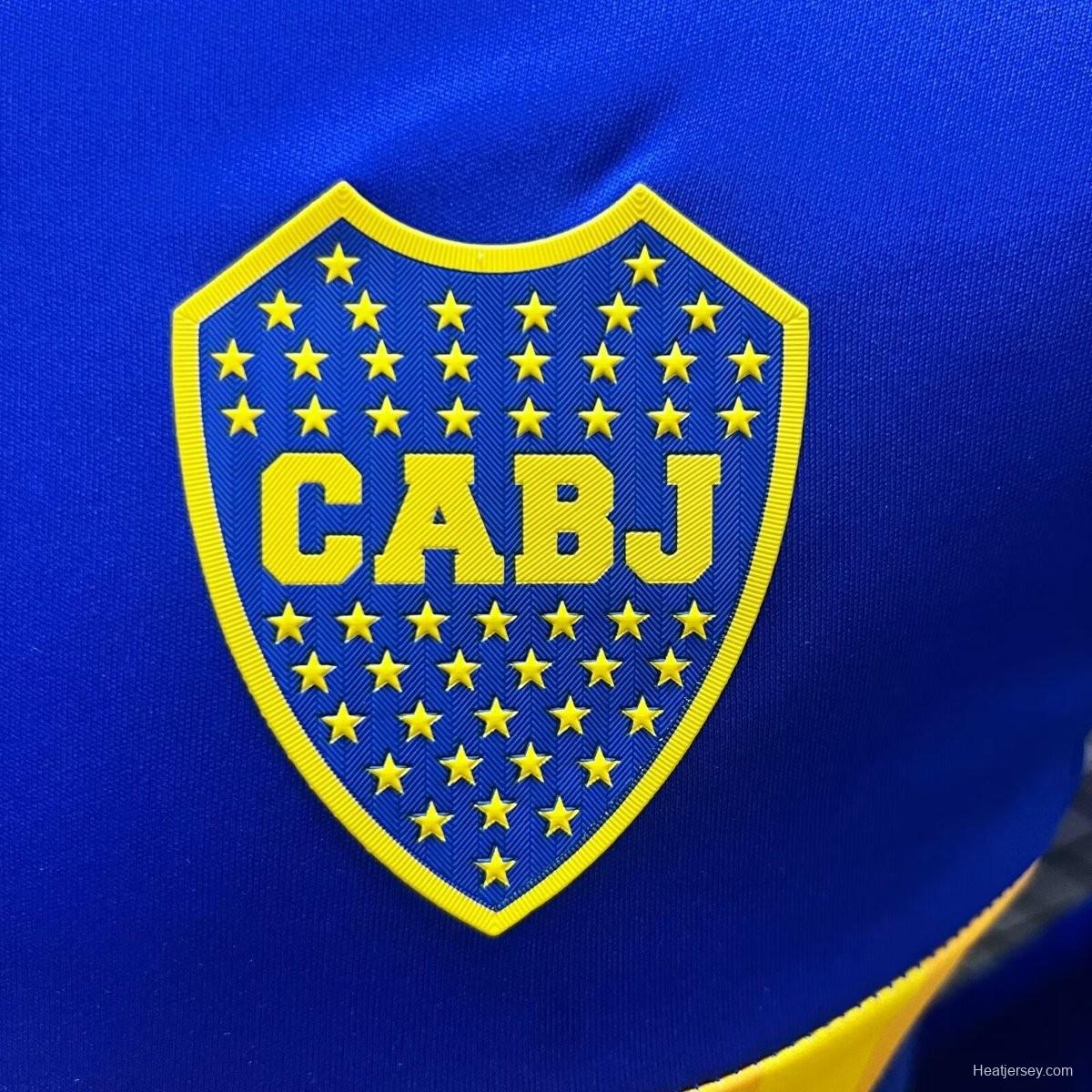 Player Version 24/25 Boca Juniors Home Long Sleeve Jersey