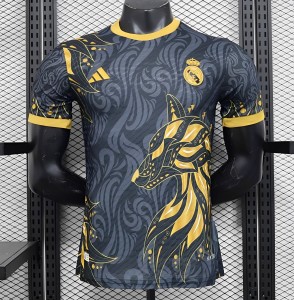 Player Version 24/25 Real Madrid Black/Golden Special Jersey