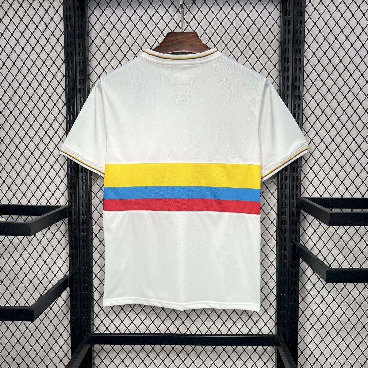 2024 Colombia White 100Th Anniversary Jersey