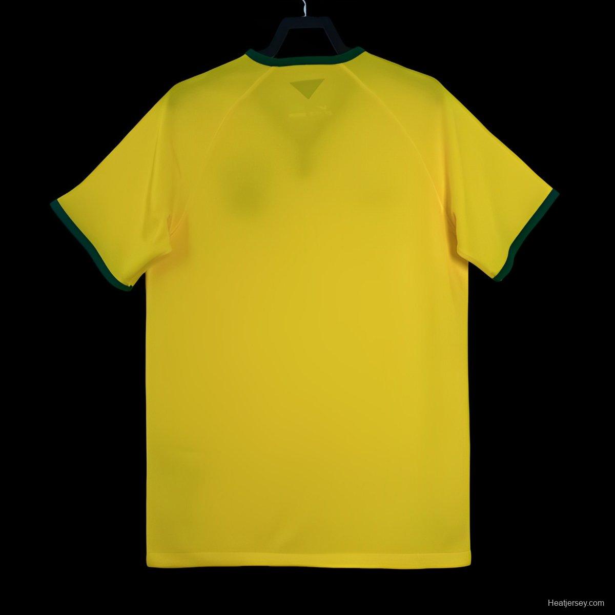 Retro 2014 Brazil Home Jersey