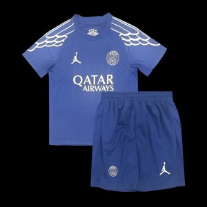 24/25 Kids PSG Forth Blue Jersey