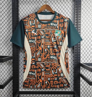 2024 Ivory Coast Pre-Match Train Jersey